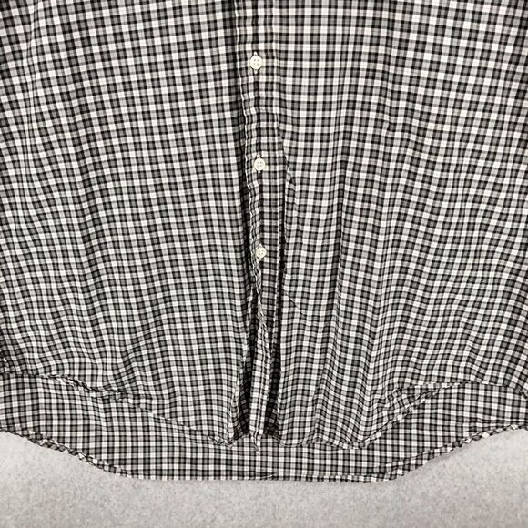 Ralph Lauren Button Down Shirt Mens Size XL Black Gingham Blake Long Sleeve - Picture 3 of 10